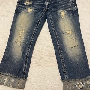 Miss Me cropped jeans